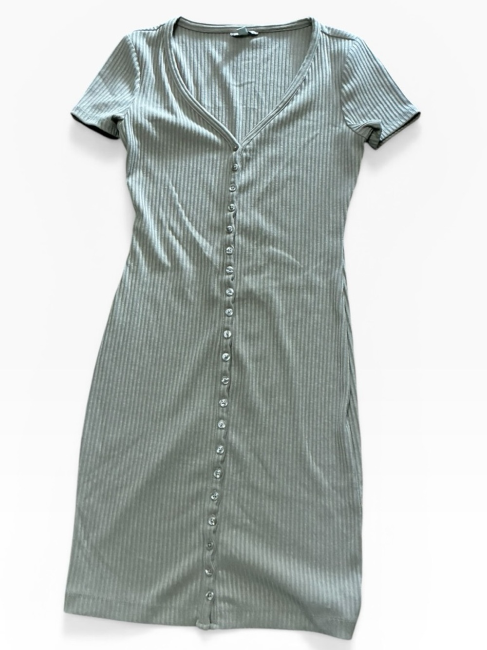 Guess Ribbed Tank Dress - Taupe